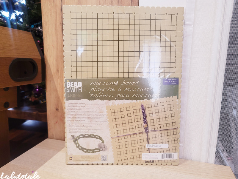 planche macramé mousse bead smith