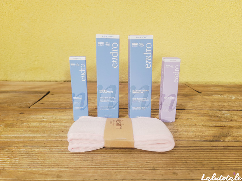 Blissim box Endro février 2026 produits routine