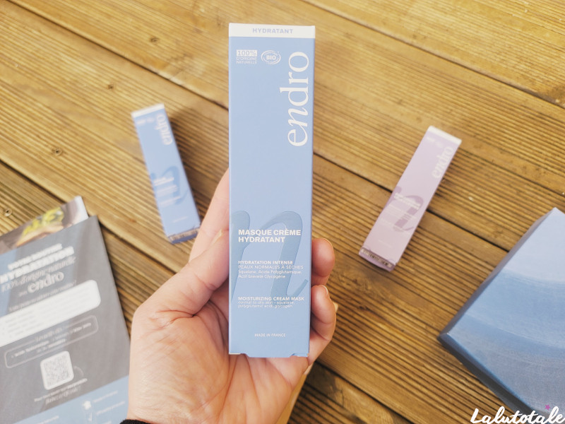 crème masque hydratant endro visage 