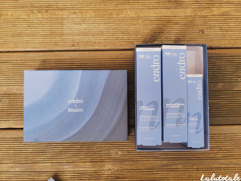 Blissim box Endro février 2026 unboxing routine