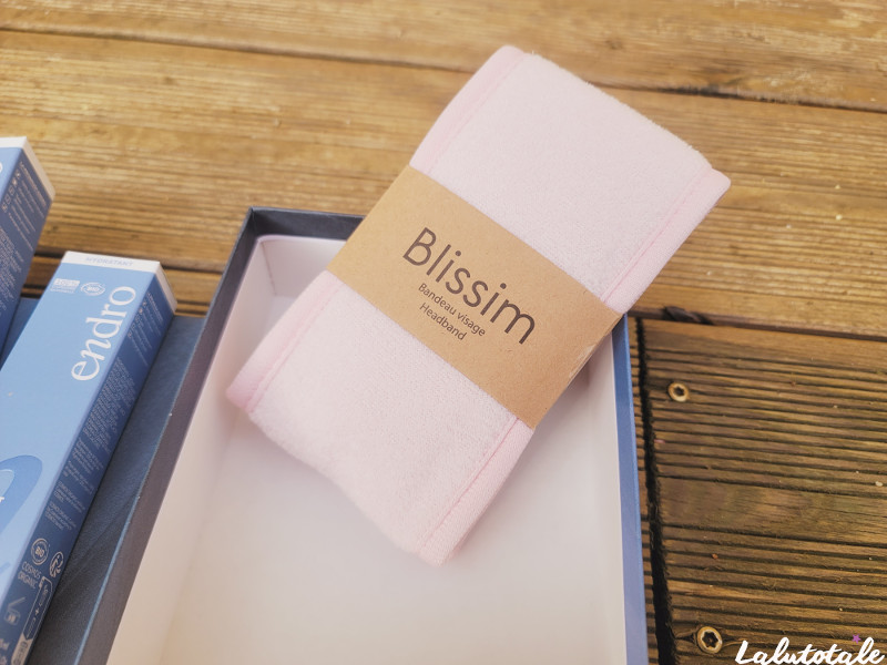 bandeau visage blissim accessoire Love Season Février 2026