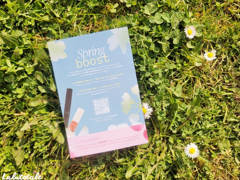 box blissim Mars 2026 Spring Boost unboxing