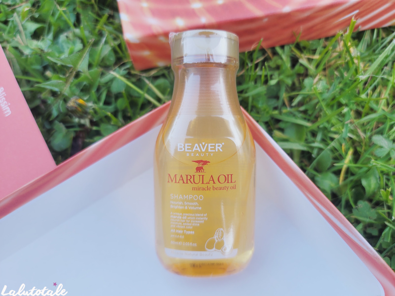 Beaver beauty marula oil shampooing