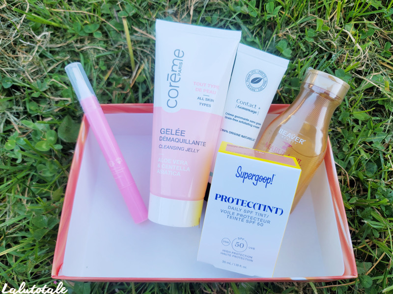 box beauté Blissim Let's Move Avril 2026 printemps unboxing reveal