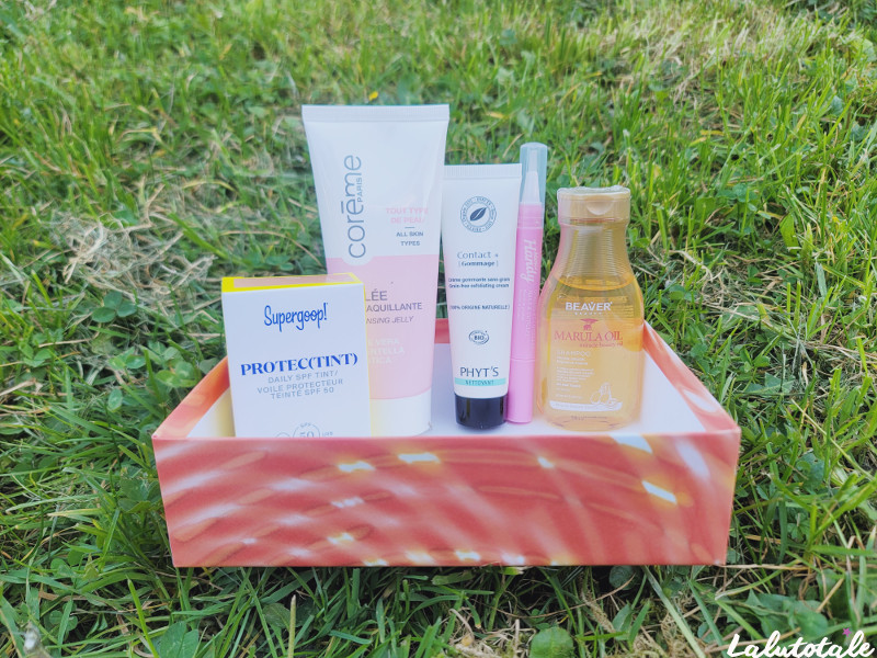 box beauté Blissim Let's Move Avril 2026 printemps unboxing reveal