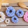 scrunchies modèles scrunchie chouchou enfant adulte couture fait-main cheveux artisanal