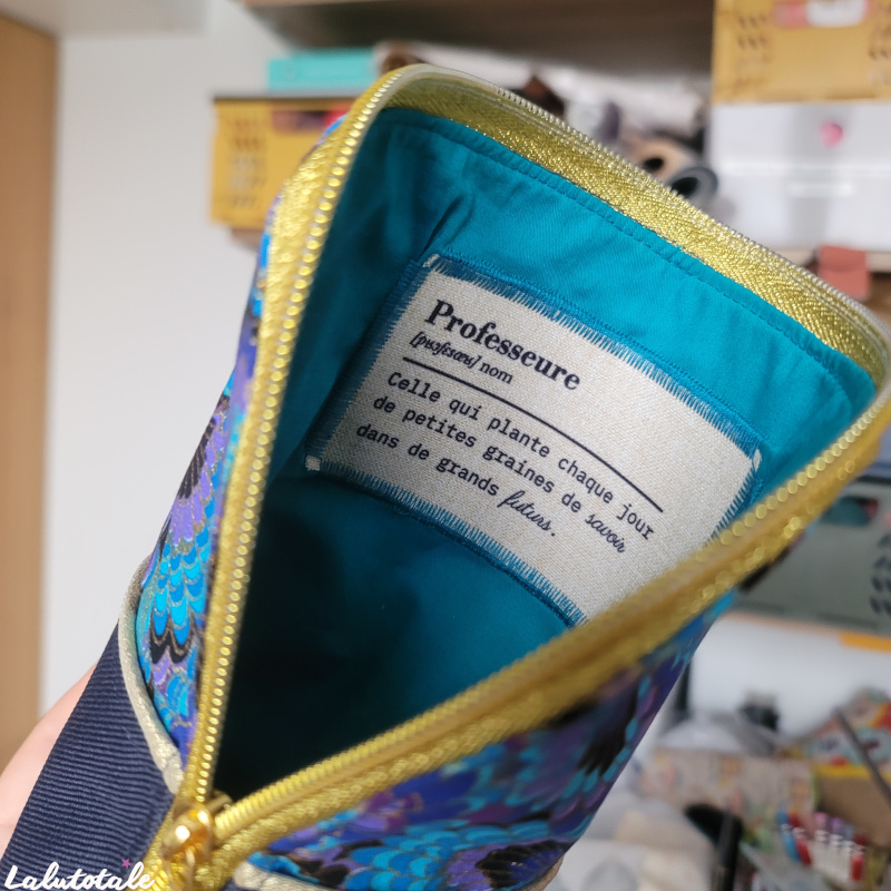 Tuto couture pdf trousse Tacos patron instructions modèle licence tutoriel débutant PDF