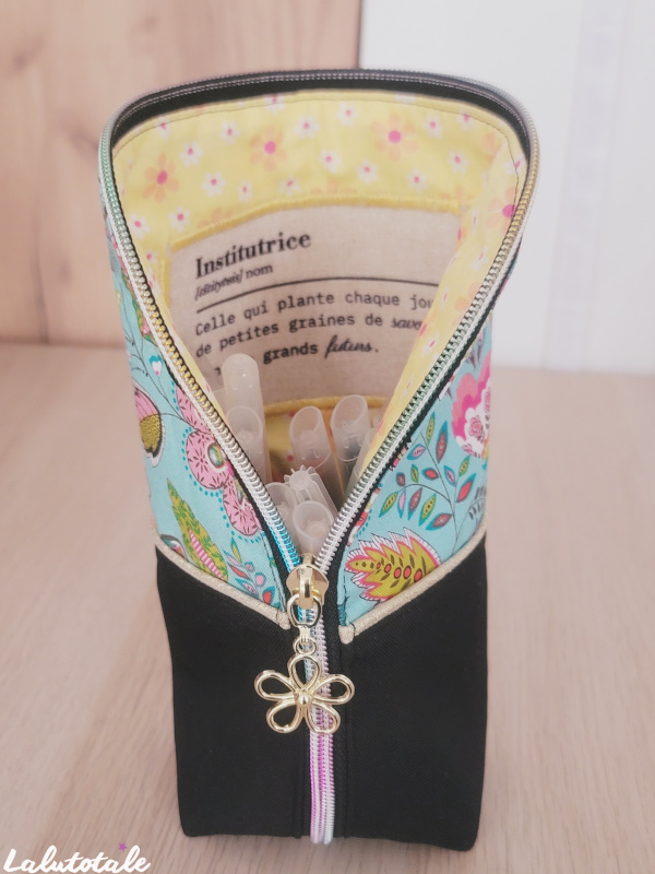 Tuto couture pdf trousse Tacos patron instructions modèle licence tutoriel débutant PDF