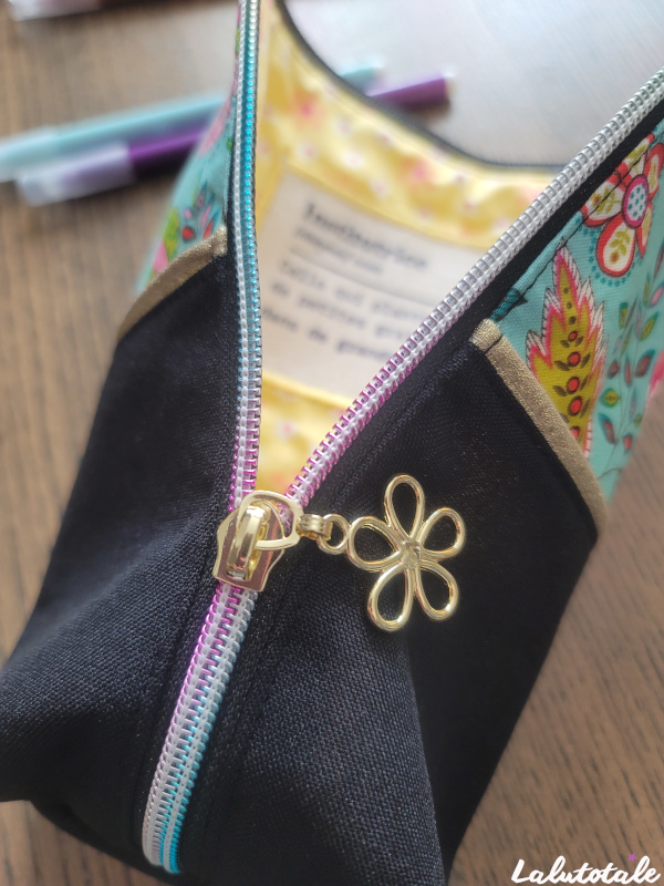 Tuto couture pdf trousse Tacos patron instructions modèle licence tutoriel débutant PDF